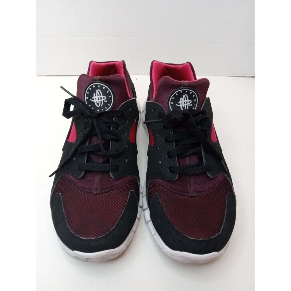 Nike Air Huarache FREE Scarlet Red Black White Sz 10 Mens Shoe 510801-066